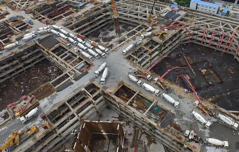 混凝土、泵車、攪拌車