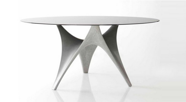 混凝土、混凝土桌子