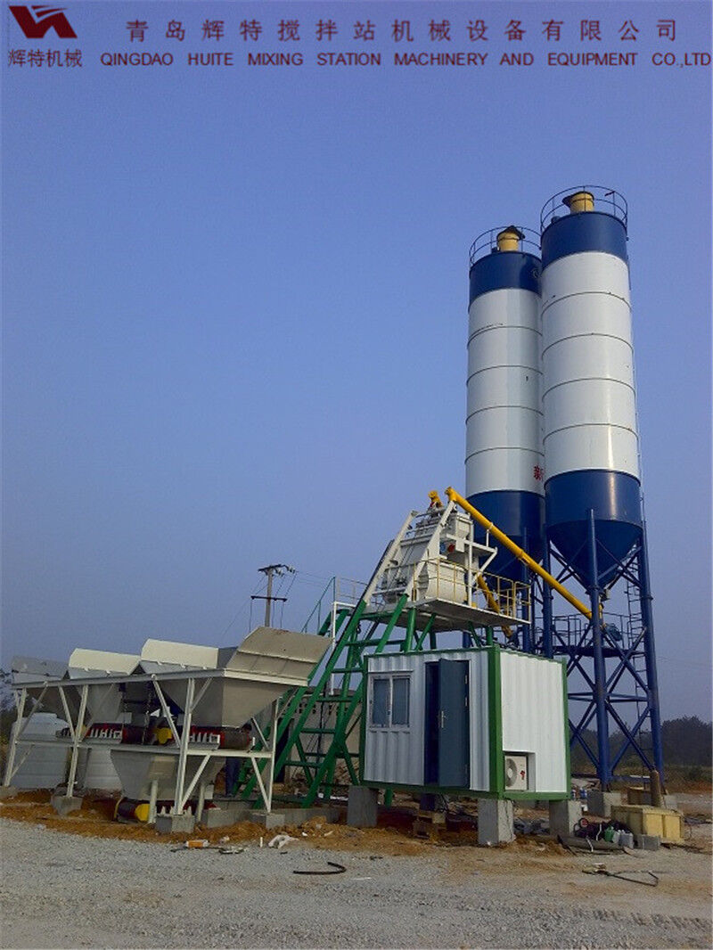 攪拌站HZS35易損件少，維護簡單，運行費用低