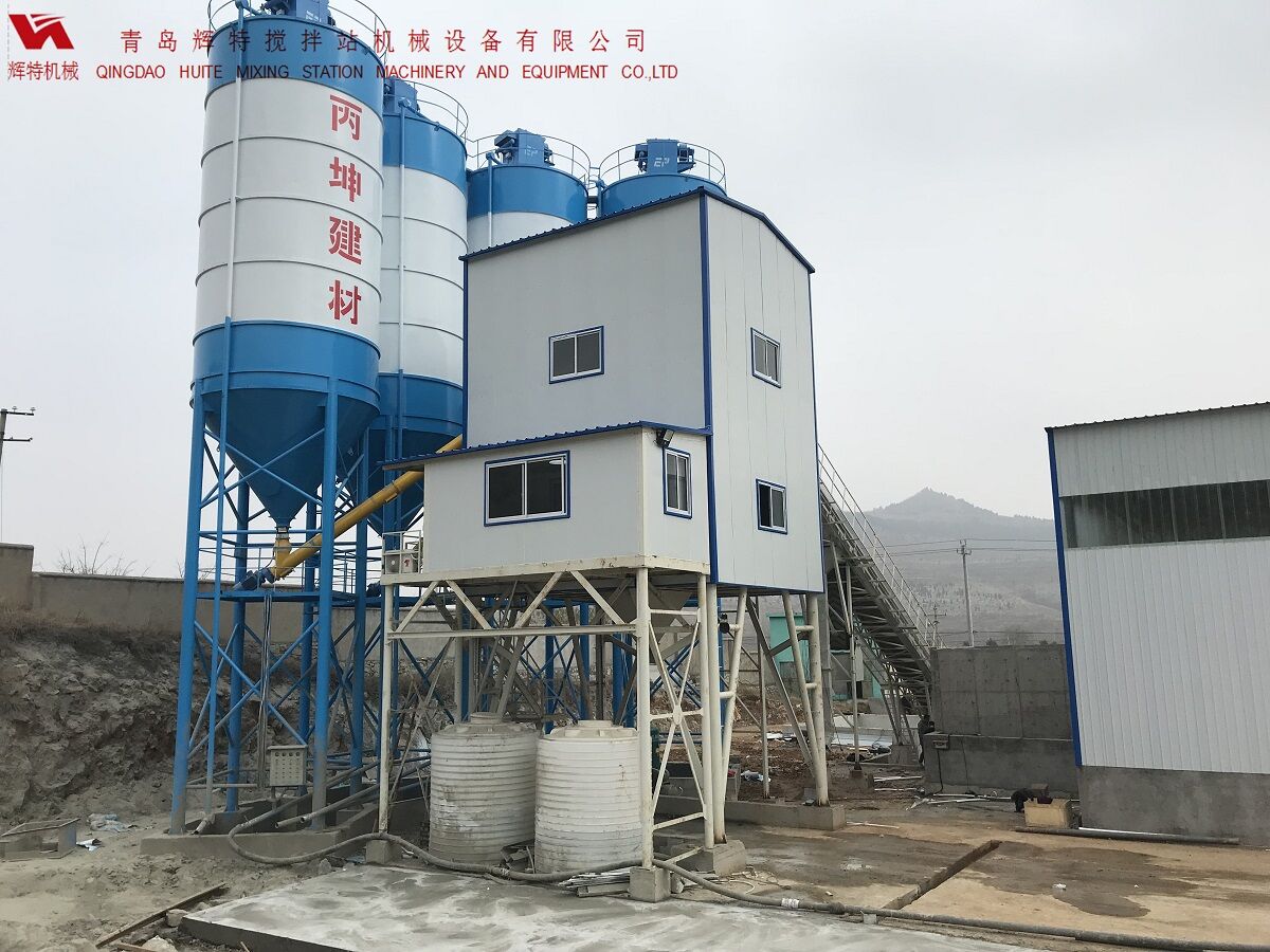 HZS180混凝土攪拌站 輝特機械 相應國家號召節(jié)能環(huán)保