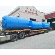 廠家直銷(xiāo)鋼襯塑攪拌罐 DN2800鋼襯塑樹(shù)脂罐