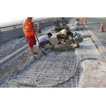 湖北黃岡加油站、服務(wù)區(qū)混凝土微表病害使用快速修補(bǔ)料