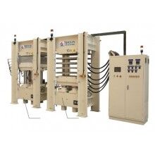 集成導電板熱壓冷卻機組