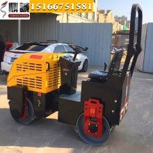 內(nèi)外兼修！1噸雙鋼輪振動壓路機 全液壓柴油壓路機 振動小碾子