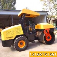 質(zhì)量七顆星！自重4噸座駕式壓路機(jī) 膠輪壓道機(jī) 回填土壓實(shí)機(jī)