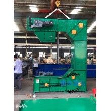 耐高溫1000°Z型提升機(jī)，全封閉，無(wú)揚(yáng)塵，可實(shí)現(xiàn)多點(diǎn)進(jìn)料