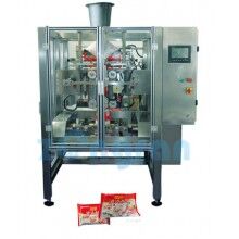 速凍水餃包裝機，速凍魚丸包裝機