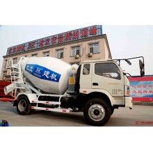 混凝土攪拌運(yùn)輸車4立方，液壓驅(qū)動(dòng)、風(fēng)冷式散熱器