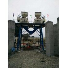 連體混凝土攪拌機JS1000,億立建機