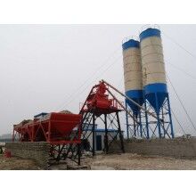 小型節(jié)能型hzs25攪拌站，操作方便